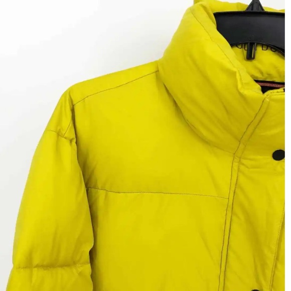 BASS OUTDOOR Womens Discovery Puffer Jacket Bright Yellow XL Citronelle NWT - Picture 7 of 13